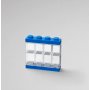 LEGO IZLOŽBENA POLICA ZA 8 MINIFIGURA: PLAVA - slika 1