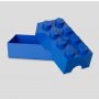 LEGO KUTIJA ZA ODLAGANJE ILI UŽINU, MALA (8): PLAVA - slika 1