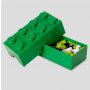 LEGO KUTIJA ZA ODLAGANJE ILI UŽINU, MALA (8): TAMNO ZELENA - slika 1
