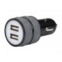 Delicate-Amazing DT0001BK Auto punjač, 3.1A 2xUSB, crni - slika 1