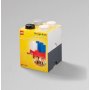 LEGO KUTIJE ZA ODLAGANJE SET (4 KOM): CRNA, SIVA, BELA - slika 2