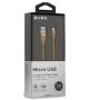 S-LINK KABL USB-MICRO USB 1M 3A SW-C540 ZLATNI -30103 - slika 2