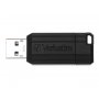 VERBATIM USB Flash 32GB pinstripe 2.0 crni - slika 1