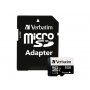 VERBATIM Memorijska kartica microSD 8GB+adapter class10 - slika 1