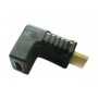 VCom Kabl Spojnica HDMI M-F 90 CA320 - slika 1