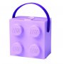 LEGO KUTIJA ZA UŽINU SA RUČKOM: LAVANDA - slika 1