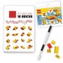 LEGO SET (DNEVNIK, KOCKICE I GEL OLOVKA) - slika 2