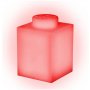 LEGO CLASSIC SILIKONSKA NOĆNA LAMPA: CRVENA - slika 1