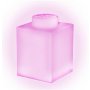 LEGO CLASSIC SILIKONSKA NOĆNA LAMPA: ROZE - slika 1