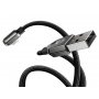 BLACK SHARK Ugaoni USB-USB-c, crni - slika 2