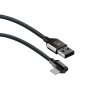 BLACK SHARK Ugaoni USB-USB-c, crni - slika 1