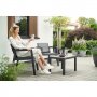 KETER EMILY PATIO Balkonski set, grafit - slika 2