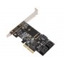 E-GREEN PCI-Express kontroler 5-port SATA III int. Kartica JMB585 Chipset - slika 2
