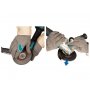 MAKITA Akumulatorska ugaona brusilica DGA519Z SOLO - slika 2