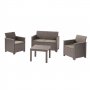KETER EMMA 2 seater Baštenski set, kapućino - slika 1