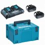 MAKITA LXT komplet za napajanje 198077-8 (BL1860Bx2, DC18RD) - slika 1