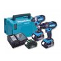 MAKITA Set alata DLX2131JX1, Makita DHP482 + Makita DTD152 - slika 2