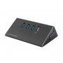 LC POWER HUB LC-HUB-ALU-2B-4 USB3.0 Aluminium - slika 1