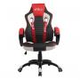 BYTEZONE Gejmerska stolica RACER PRO (Crna,Siva,Crvena) - slika 1
