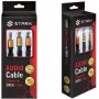STARK Kabl audio3.5mm na 2RCA M-M(High sound quality)1.5m - slika 1