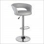 ANJI FURNITURE Barska stolica 5025 - siva - slika 1