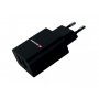 SWISSTEN Kucište Punjača 2.1A 2xUSB (Crna) - slika 1