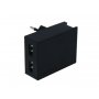 SWISSTEN Kućni Punjač 3A 2xUSB Lightning (Crna) - slika 1
