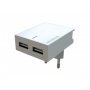 SWISSTEN Kućni Punjač 3A 2xUSB Lightning (Bela) - slika 1