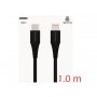 SWISSTEN USB Data Cable USB C na Lightning 1m (Crna) - slika 1