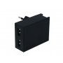 SWISSTEN Kućni Punjač 3A 2xUSB Type-C (Crna) - slika 1