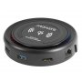 PROMATE CenterHub USB C hub punjač crni - slika 1
