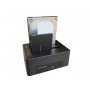 LC POWER LC-DOCK-U3-V crni sa displejom HDD docking station 2xSSD/HDD - slika 1