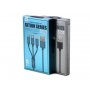 REMAX Kabl 3 u 1 (micro,tip-C,lightning) 1m, plavi - slika 1