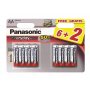 PANASONIC Baterije LR6EPS/8BW -AA 8kom Alkaline Everyday Pow - slika 1