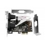 Axagon PCI-Express Kontroler, 2x Serial port + LP - slika 2