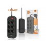 LDNIO Produžni kabl 6R/2m + 4xUSB crni - slika 1