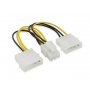 WIRETEK 2x4 Pin Molex na PCI-Express - slika 1