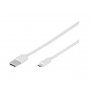VIVANCO USB Kabl  2.0 A-B (micro) M/M, 1m, beli - slika 1