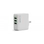 LDNIO USB Charger 3 Ports 5V/3,4A 17W White - slika 1