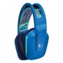 LOGITECH Bežične gejmerske slušalice G733 LIGHTSPEED WIRELESS RGB (Plave) - slika 2