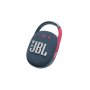 JBL Clip 4 Portable Bluetooth Waterproof Speaker Blue-Pink - slika 1