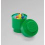 LEGO KUTIJA ZA ODLAGANJE, OKRUGLA (1): TAMNOZELENA - slika 1