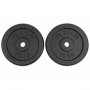 RING Tegovi set 2x10kg liveni crni - slika 1