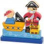 VIGA Magnetna puzzla - pirati - slika 2