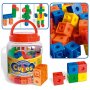 PERTINI Konstruktor multispajajući cubes u tegli - slika 1