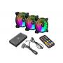 WHITE SHARK FAN 1262-04-V NEBULA - ARGB KIT - slika 1