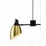 LUNA 111 LUSTER 4*E14 GOLD/BLACK - slika 2