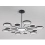 VESTA 370 LUSTER LED 54W 3000K CRNA - slika 1