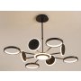 VESTA 369 LUSTER LED 36W 3000K CRNA - slika 1