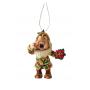 JIM SHORE Sneezy Hanging Ornament Figure - slika 1